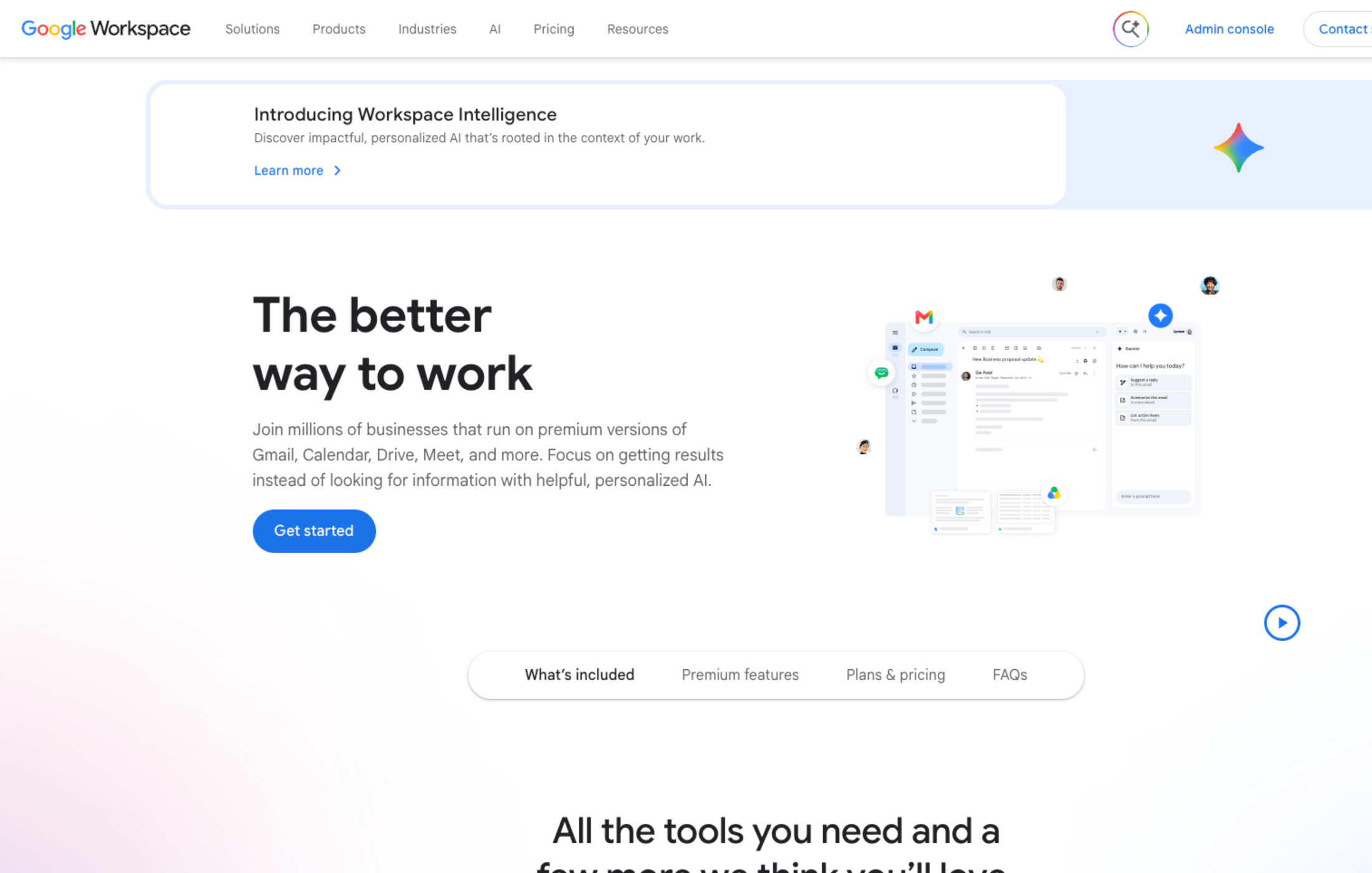 Google Workspace screenshot
