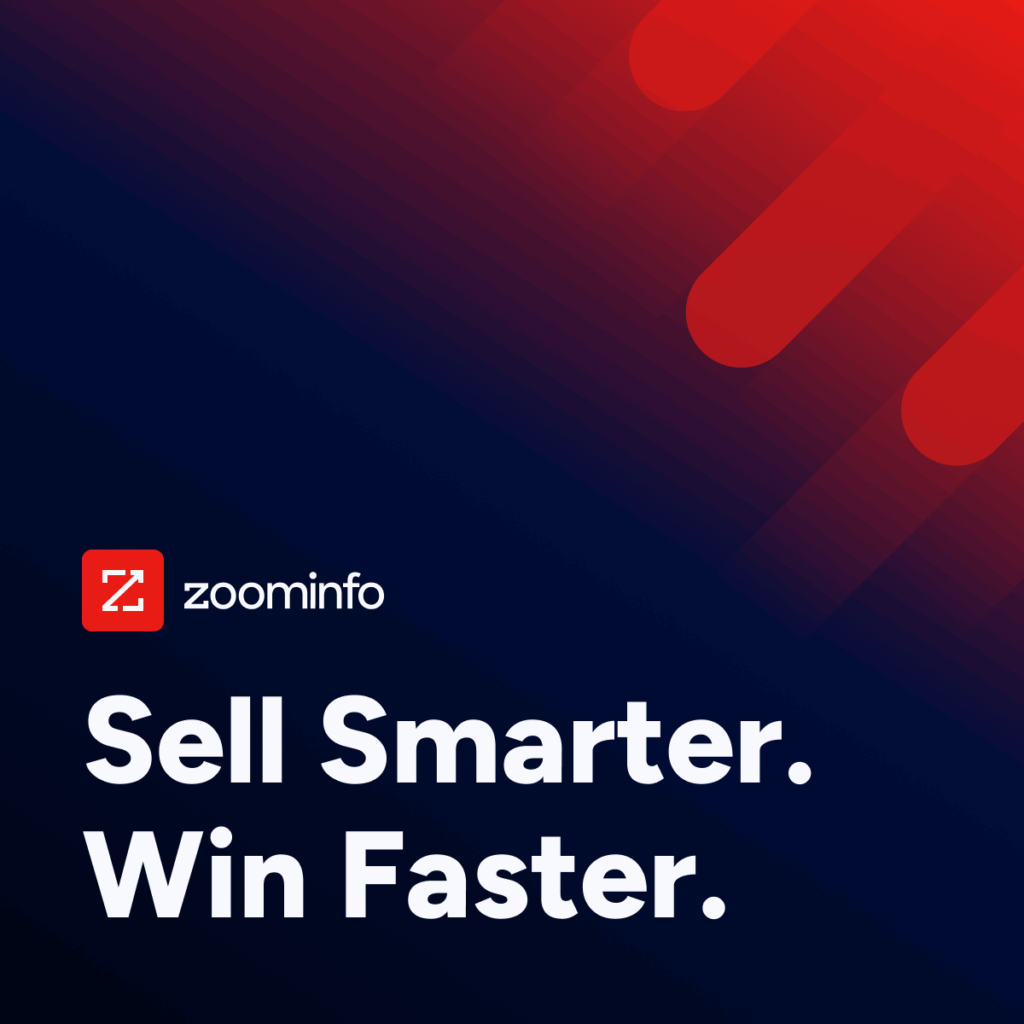 Zoominfo Sales enablement and lead generation tool Ad on Get MASH Now