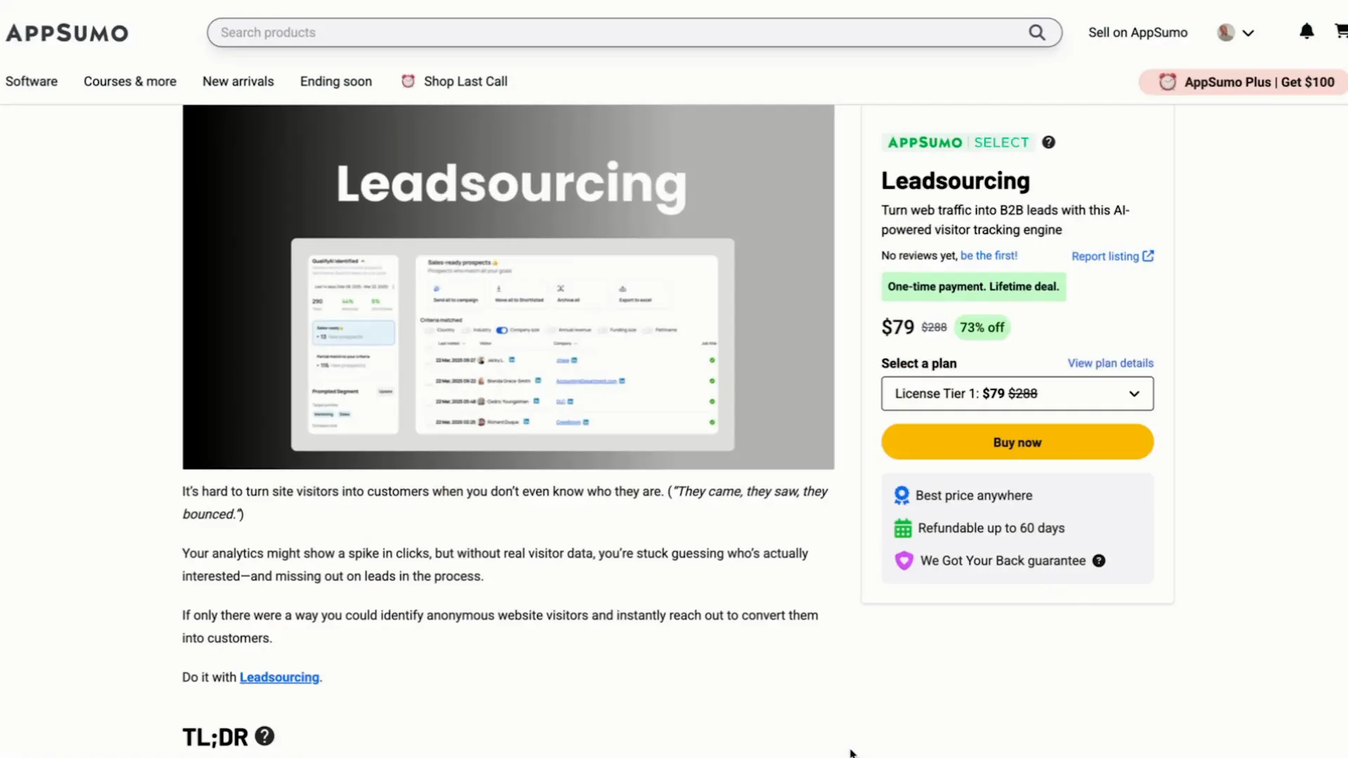 Introduction to Leadsourcing