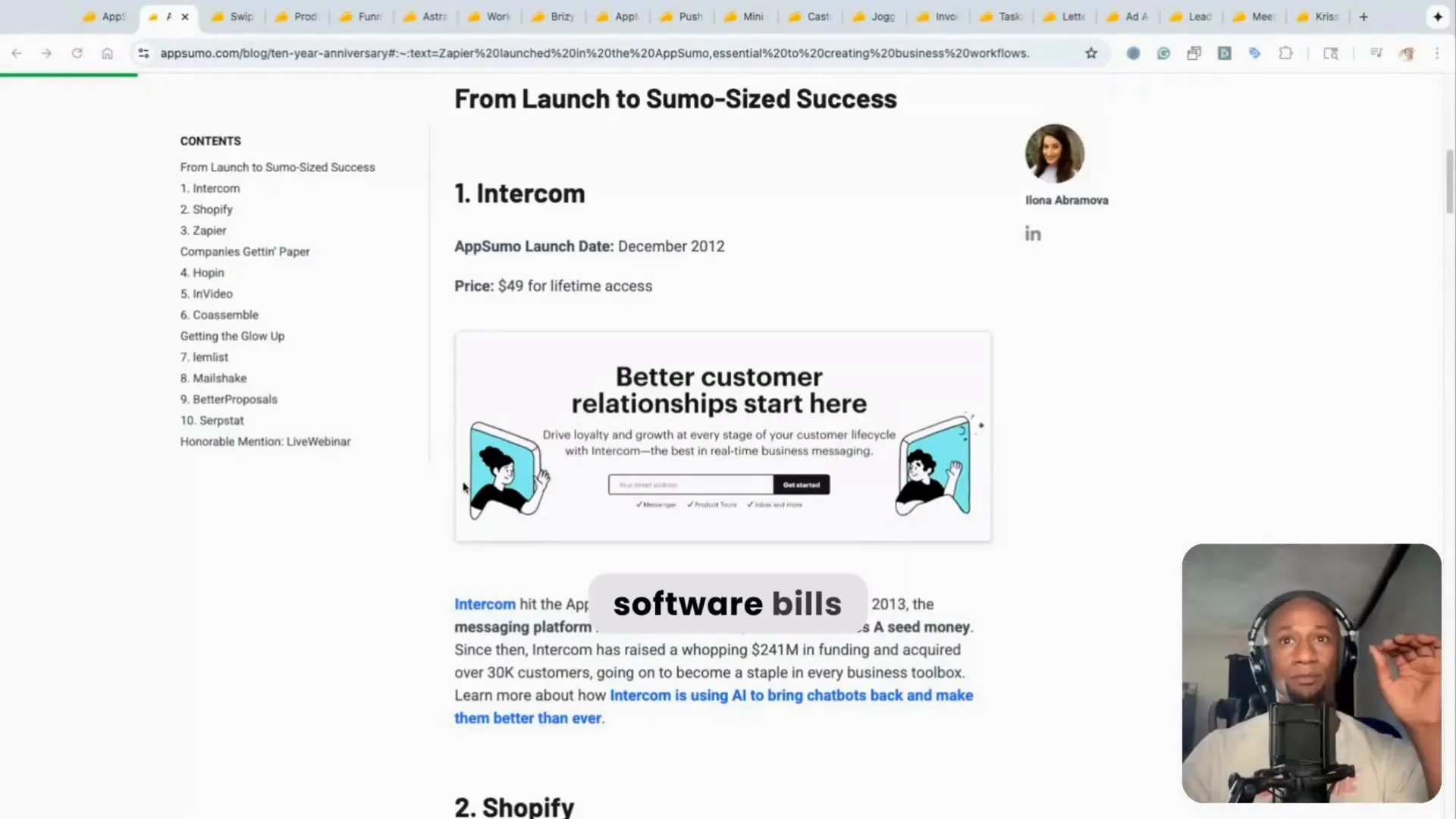 Example of stacking lifetime deals to save money on software subscriptions