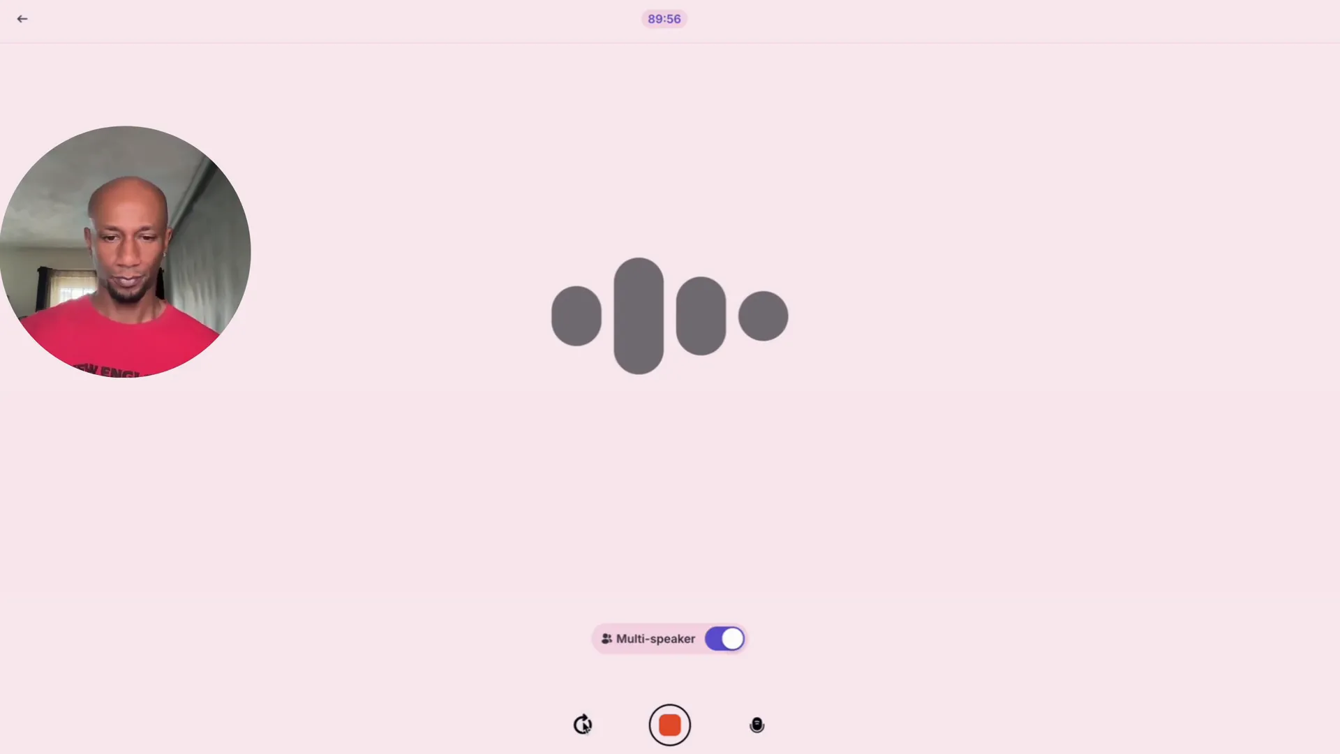 Starting a conversation with ChatGPT on a phone